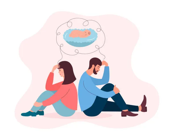 Illustration de l’accompagnement d’un couple dans un parcours de fertilité
